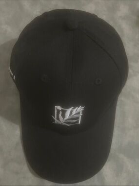 FERNWAY CANNABIS BASEBALL HAT/CAP, BLACK WHITE Adjustable Unisex Limitd Best NEW
